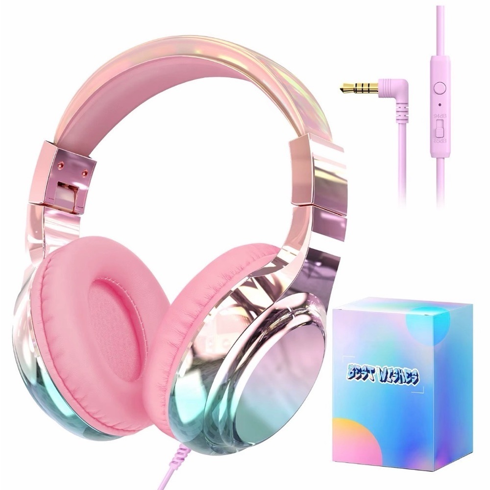 QearFun Headphones Wired for Girls